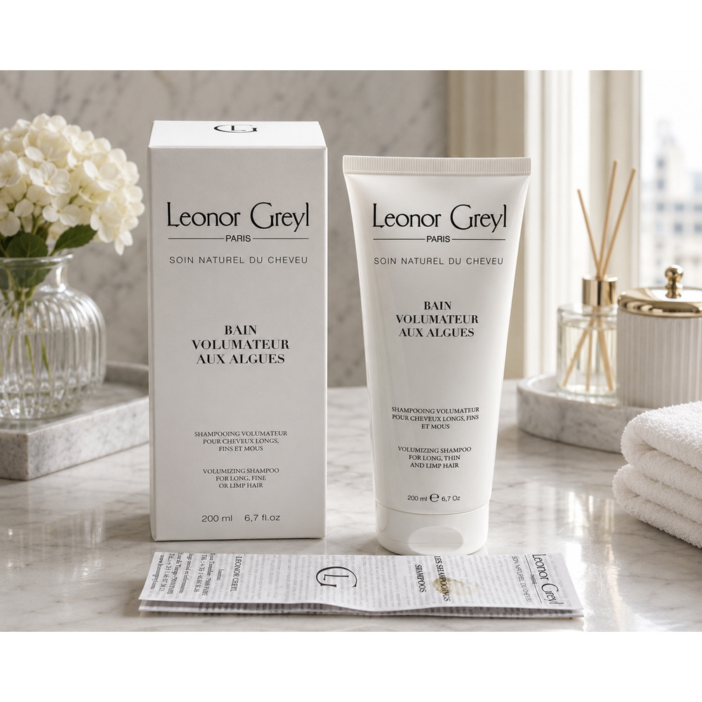 Leonor Greyl Paris Bain Volumateur aux Algues Shampoo 200ml 6.7oz NEW Volumizing